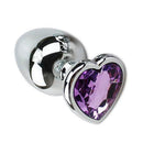 Plug Anal Cônico com Cristal  M Sexy Import