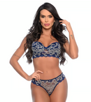 CONJUNTO FIO COM RENDA EUROPA BICOLOR COM BOJO MEU MUNDO