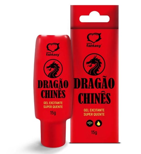 Dragão Chinês Gel Excitante Super Quente 15g Sexy Fantasy