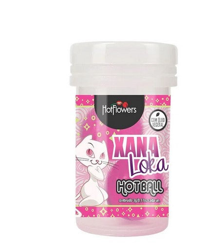 Hot Ball Xana Loka Esquenta Esfria e Vibra Hot Flowers