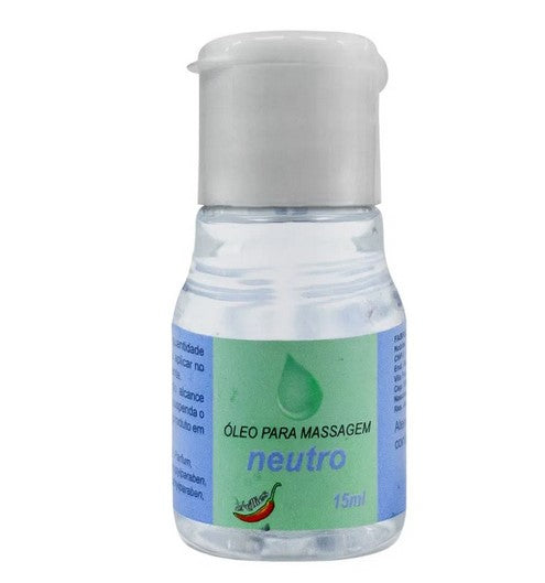 Óleo para Massagem Corporal Neutro 15ml Chillies