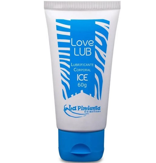 Love Lub Ice Lubrificante Corporal 60g La Pimienta