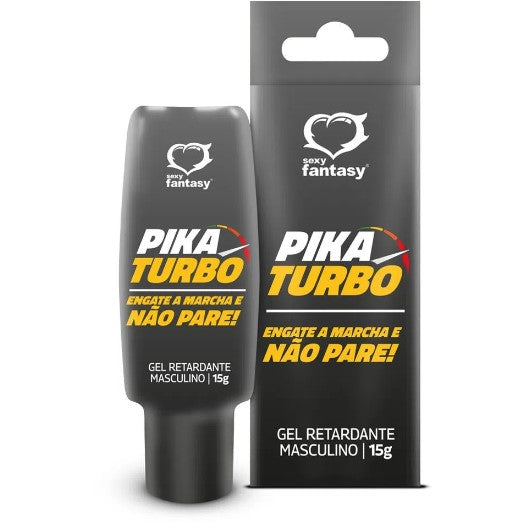 Pika Turbo Gel Retardante Masculino 15g Sexy Fantasy