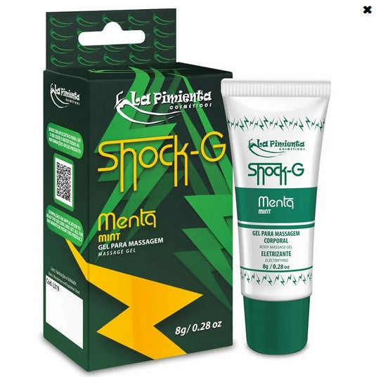 Shock G Vibrador Líquido Excitante 8g La Pimienta