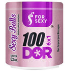 Sexy Balls 100DOR com 3 unidades For Sexy