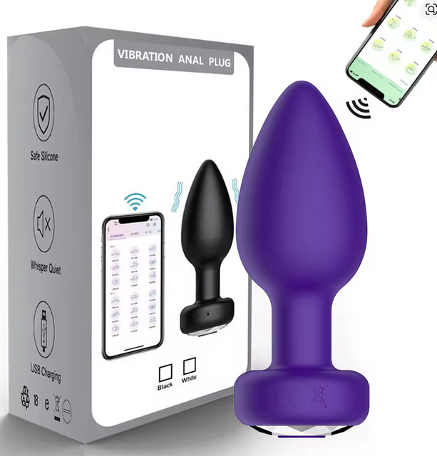 Vibrador anal bluetooth via app Vibrador anal bluetooth via app
