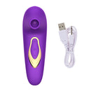 Vibrador Sugador de Clitóris Recarregável - 10 Modos de Vibrações - Estimulador clitoriano