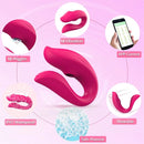 Vibrador Casal com Sucção de Blutooth Cotrole via Aplicativo