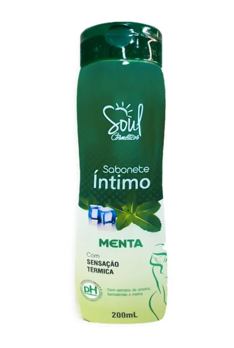 Sabonete Íntimo Térmico Esquenta e Esfria 200ml MENTA