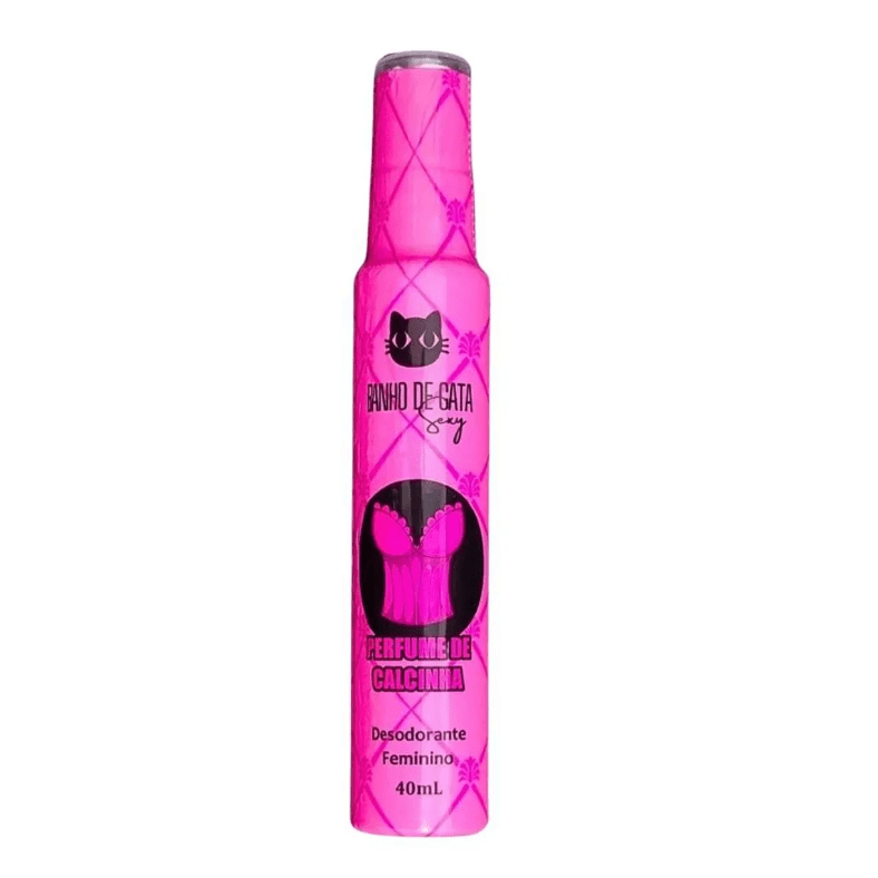 PERFUME DE CALCINHA ORIGINAL BANHO DE GATA 40ML - BG HOT
