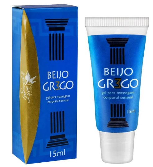 Beijo Grego Gel Beijável Sabor Tutti Frutti 15ml Secret Love