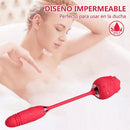 Flowery Pro Vibrador de Ponto G e Clitóris Com Pulsação Sexy Import