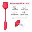 Flowery Pro Vibrador de Ponto G e Clitóris Com Pulsação Sexy Import