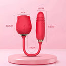 Flowery Pro Vibrador de Ponto G e Clitóris Com Pulsação Sexy Import