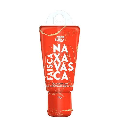 Faísca na Xavasca Gel Comestível Super Hot 18g Pepper Blend