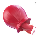 Rosa Estimuladora com Língua – Vibrador Clitoriano Recarregável