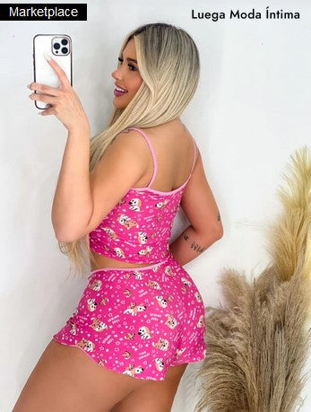 Short Doll Virginia Liganete Estampas Variadas