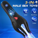 Masturbador masculino com Sucção e Vibração