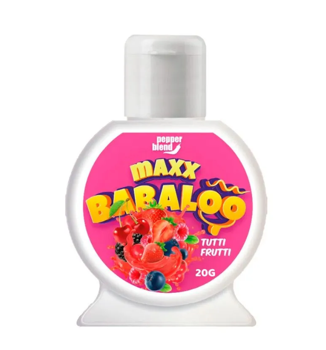 Maxx Babaloo Gel Comestível para Oral 20g Pepper Blend