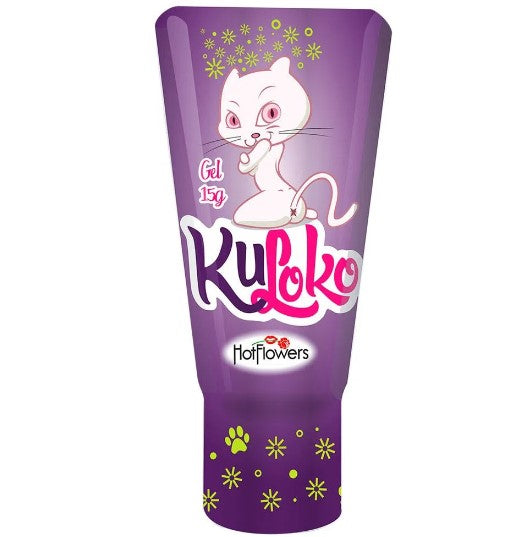 Kuloko Gel Dessensibilizante e Excitante Anal 15g Linha Brasileirinhos Hot Flowers