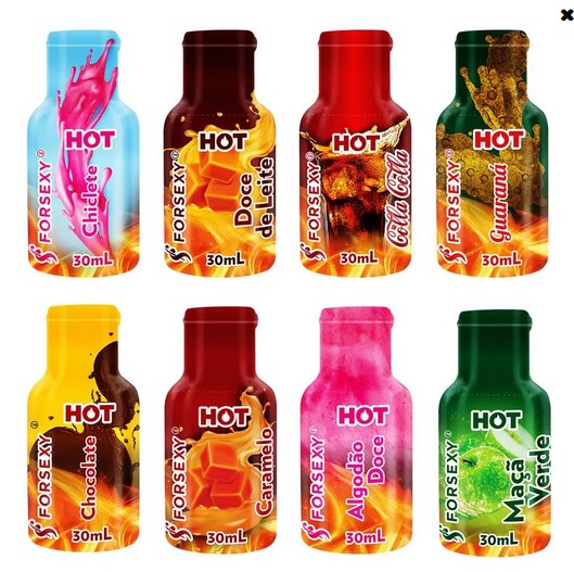 Gel Hot Beijável para Massagem 30ml For Sexy