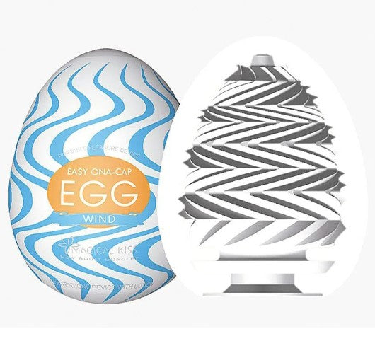 Magical Kiss Easy Ona-Cap Egg Masturbador Masculino Texturizado Sexy Import