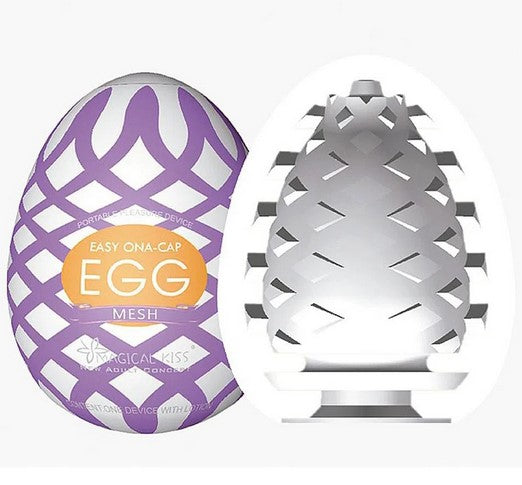 Magical Kiss Easy Ona-Cap Egg Masturbador Masculino Texturizado Sexy Import
