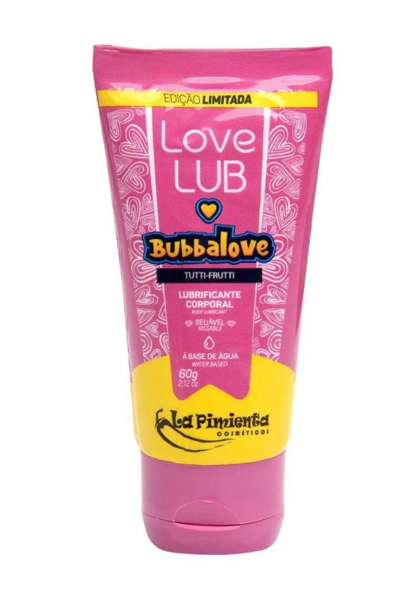 Love Lub Bubbalove Lubrificante Íntimo Beijável de Tutti Frutti60g
